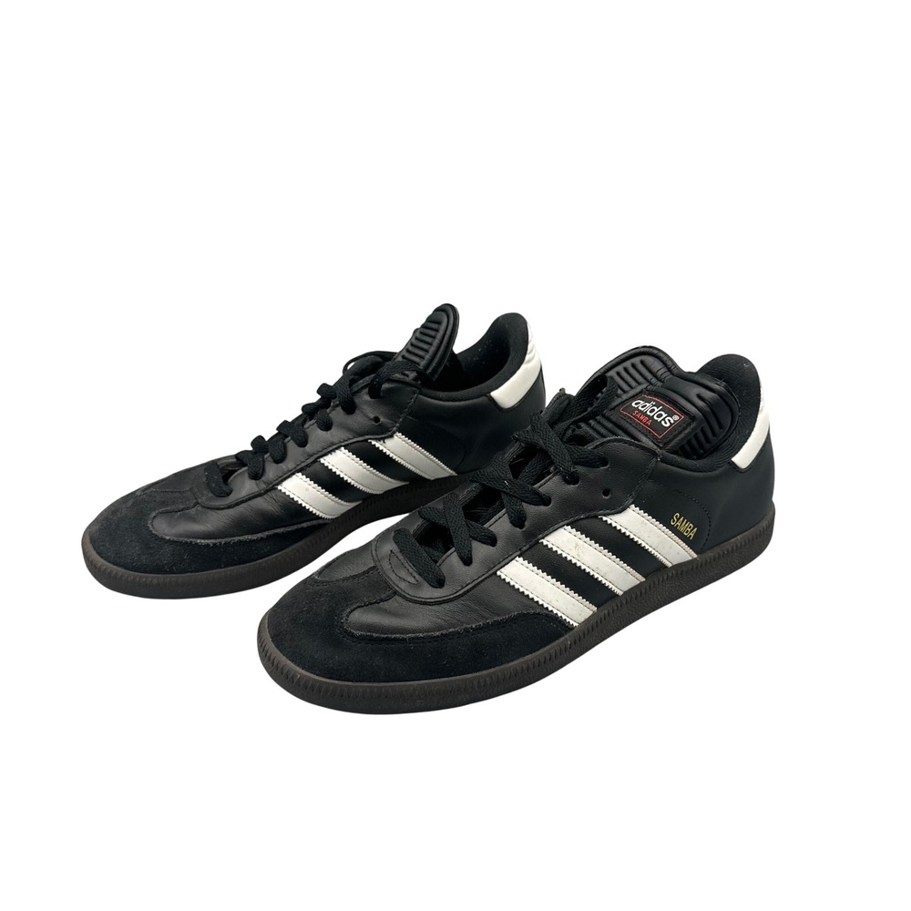 Adidas Samba Classic Black White Gum Sole Sneakers 034563 Mens 8.5